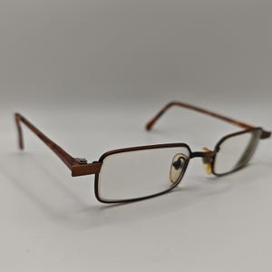 Vintage Robert La Roche rectangular eyeglasses frame made in Austria 49/20 #963