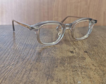 Montura de gafas Yuichi Toyama 5 Bastille de acetato panto, hecha a mano en Japón #1071