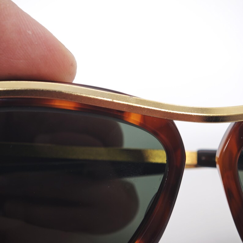 Gafas de sol vintage Ray-Ban Olympian color dorado carey, Bausch & Lomb USA. Gafas de diseño. #869 imagen 7
