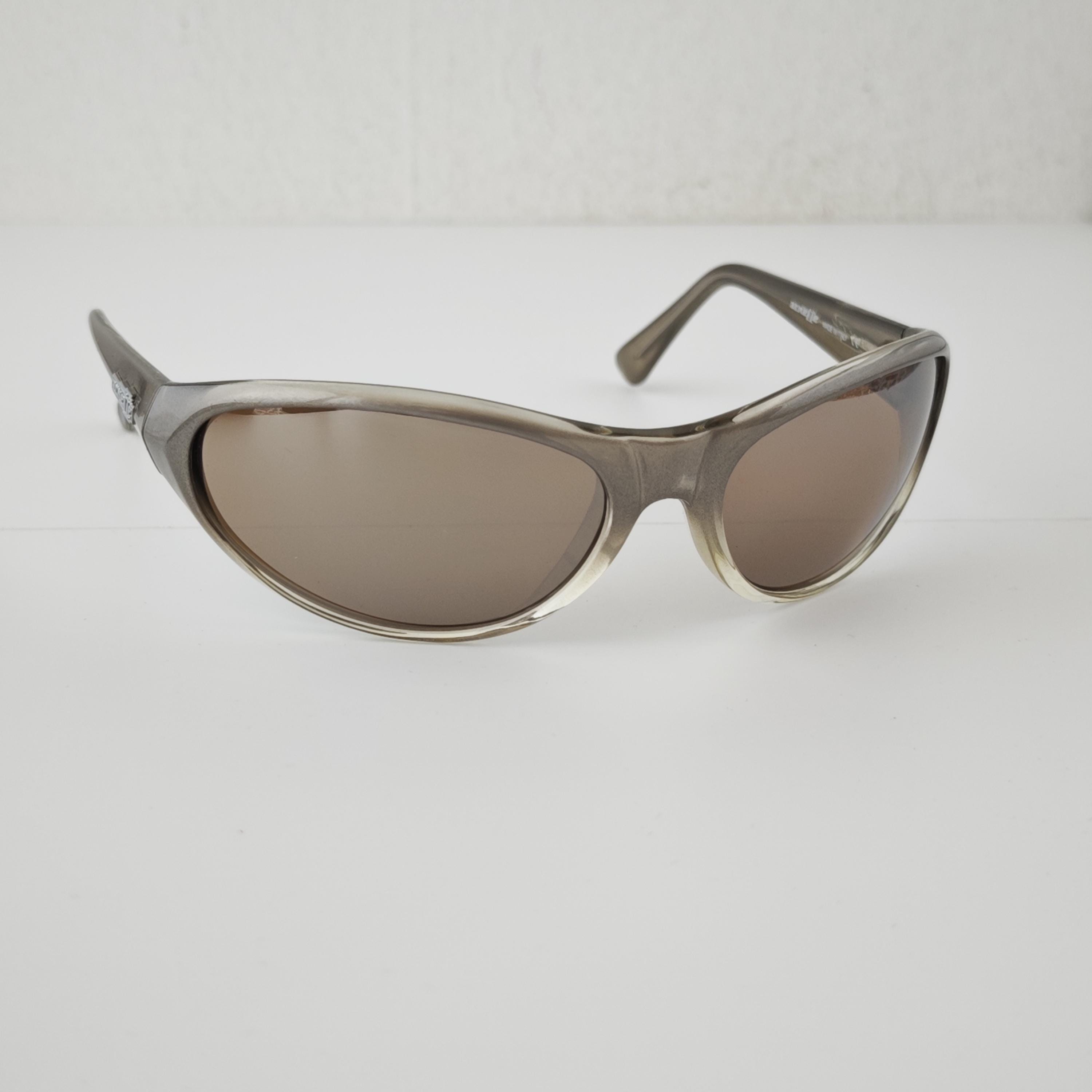 Vintage Arnette Raven Acetate Sport Sunglasses Made in Italy