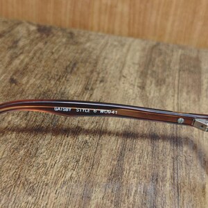Vintage Ray Ban BL Gatsby Style Oval Sunglasses – Brown Tortoise Acetate Made in USA image 12