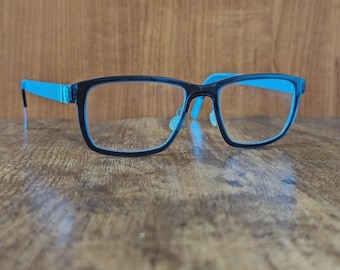 Montura de gafas Lindberg 1236 de acetato, fabricada en Dinamarca, 52/17 #617