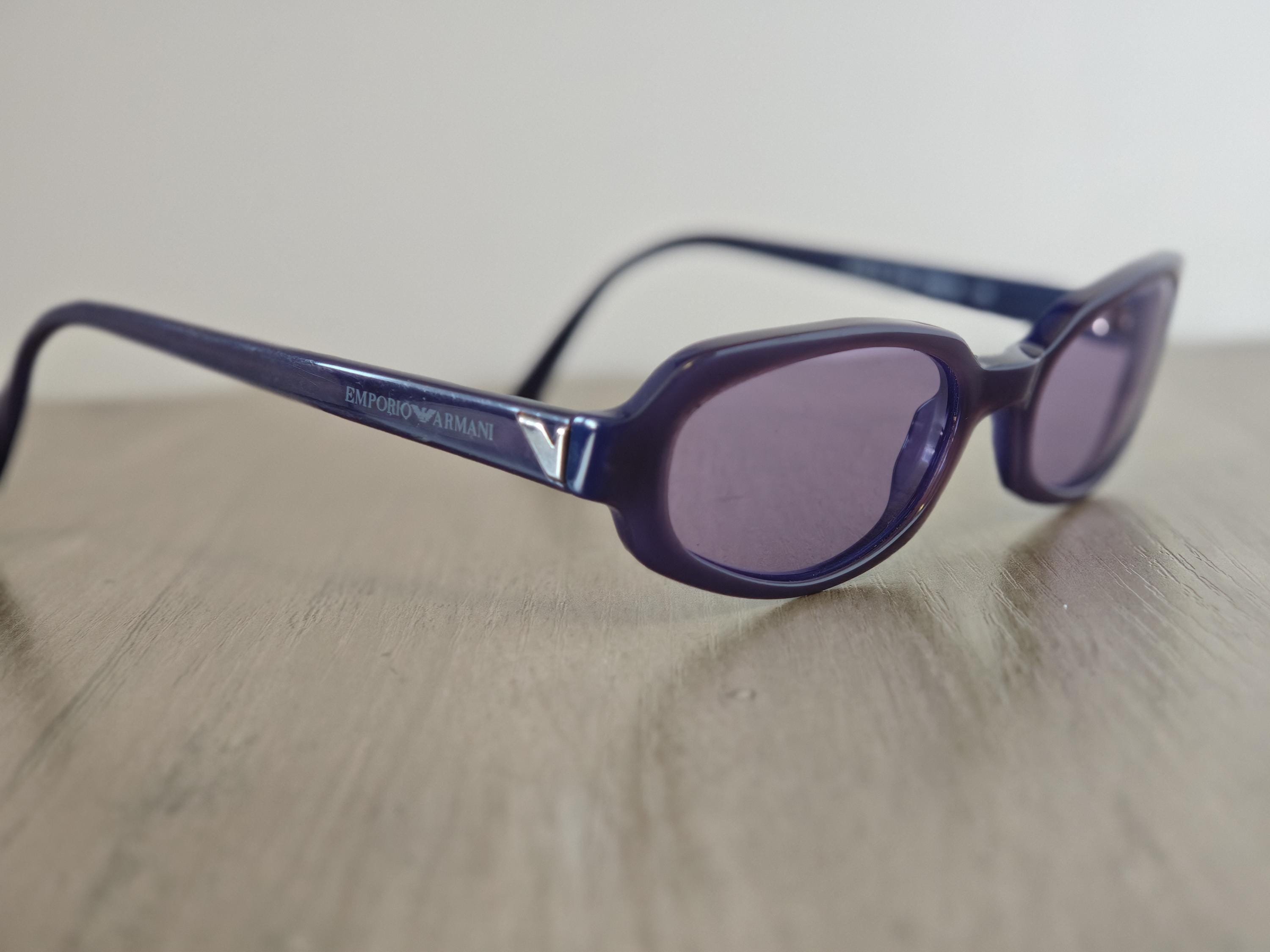 Vintage Emporio Armani 640-S Acetate Sunglasses Made in Italy 49