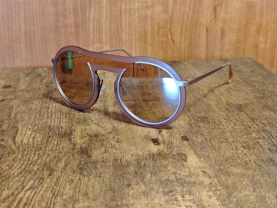 Andy Wolf Captain OVAL lightweight sunglasses han… - image 2