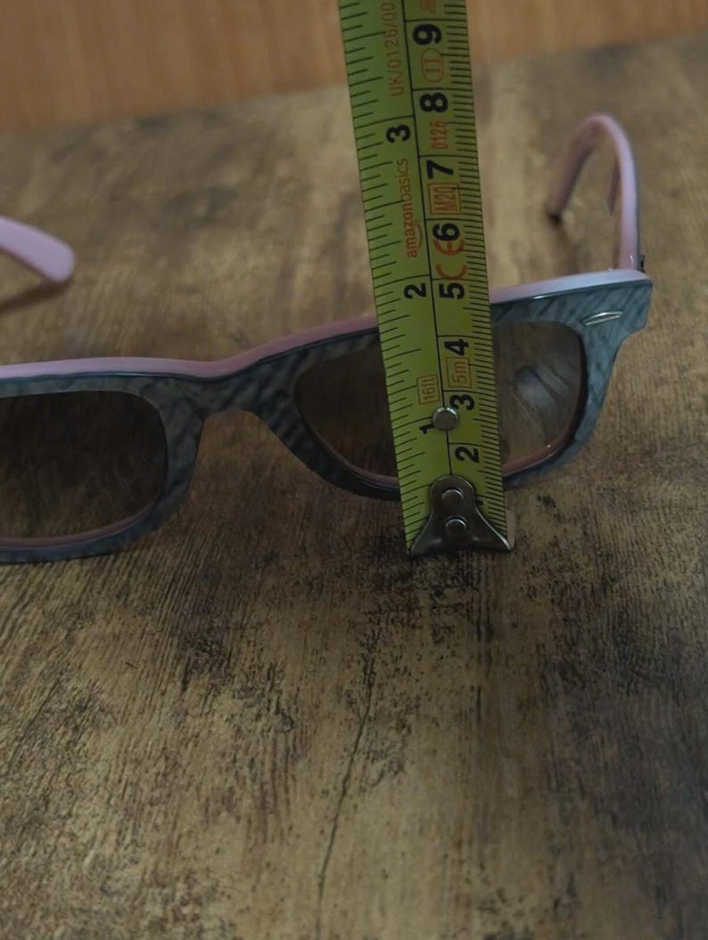 Gafas de sol Ray-Ban Wayfarer exclusivas: Acetato, fabricadas en Italia (50/22) imagen 6
