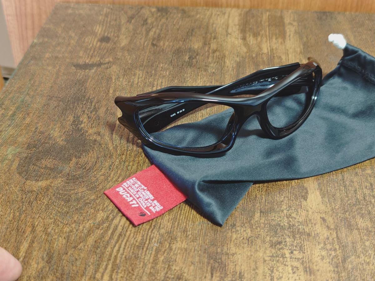 Oakley 12-672 Monster Dog Ducati Edition Sport Acetate Sunglasses