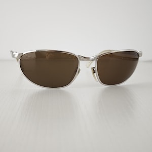 Vintage 50s Marwitz Optima White Gold Filled Sunglasses | Rare
