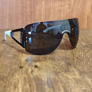 BEAUTIFUL CHRISTIAN DIOR ESCRIME 1 SHIELD SUNGLASSES New Dior Escrime 1 Sunglasses Shield Wraparound C. RPUH6  main image 4