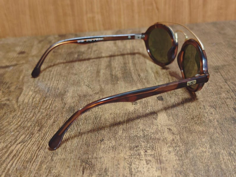 Vintage Ray Ban BL Gatsby Style Oval Sunglasses – Brown Tortoise Acetate Made in USA image 13