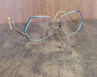 Montura de gafas vintage Cazal MOD 226 multicolor fabricada en Alemania Occidental 61/12 #B58