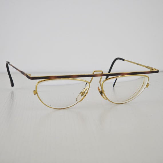 Vintage Taxi by Casanova 203 metal eyeglasses frame made in Italy. Designer Eyewear. 48/20 #161