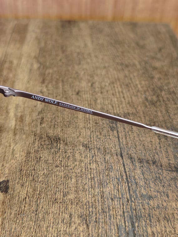 Andy Wolf Captain OVAL lightweight sunglasses han… - image 10