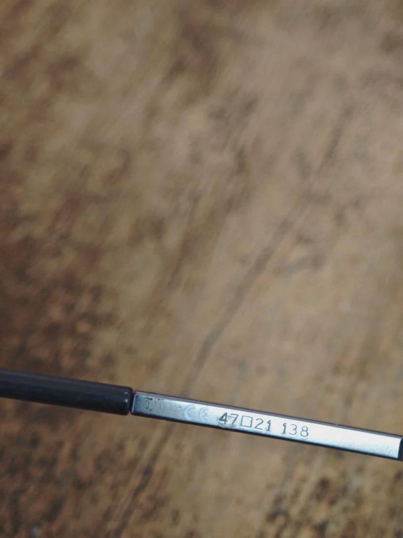 Vintage Yohji Yamamoto 51-7201 steampunk lightweight sunglasses made in Japan 47/21 #396 image 11