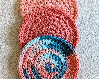 Easy 20-Minute Coaster Crochet Pattern for Beginners (PDF Download + Video Tutorial)