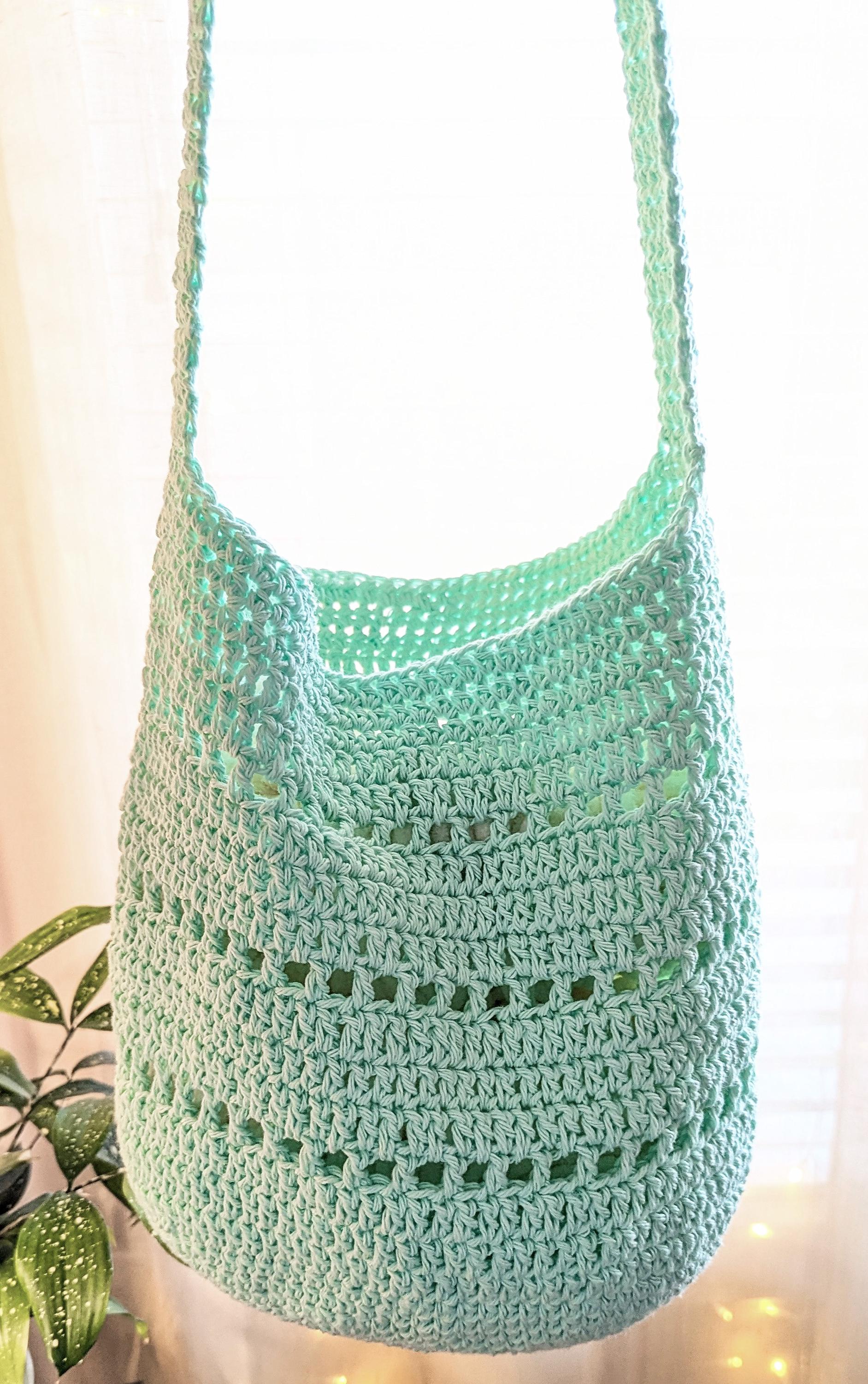 Easy Market Bag Crochet Pattern