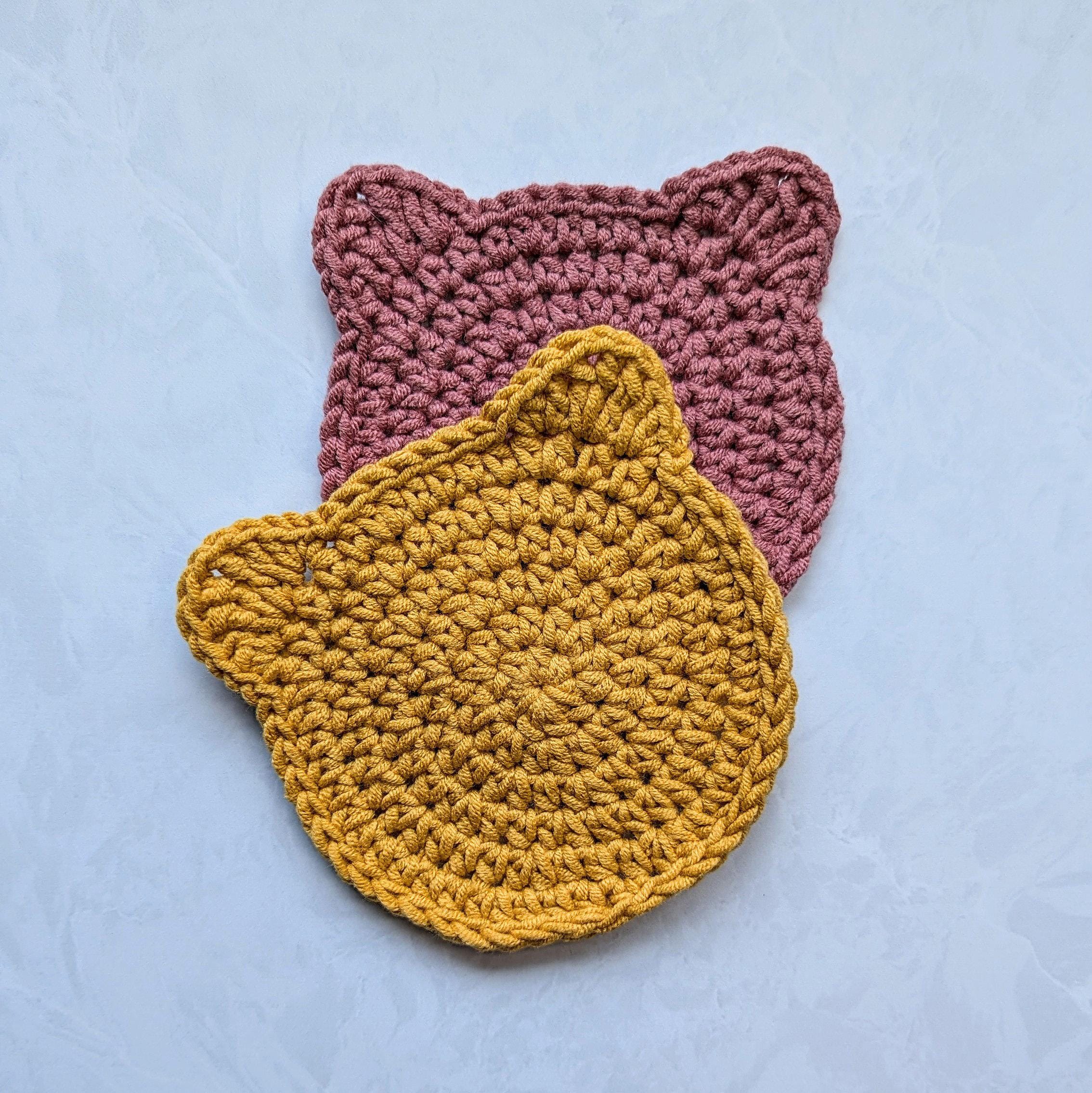 30 Cat Coaster Crochet Patterns for Cat Lovers, Gifts, and Cozy Home Decor 13 Easy Cat Coaster Pattern with Video Tutorial