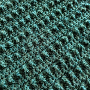 Easy Evergreen Crochet Blanket Pattern for Beginners