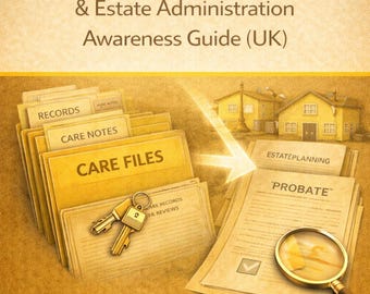 Checklist nalatenschap en nalatenschap in het Verenigd Koninkrijk: gids voor transitie van Care to Probate