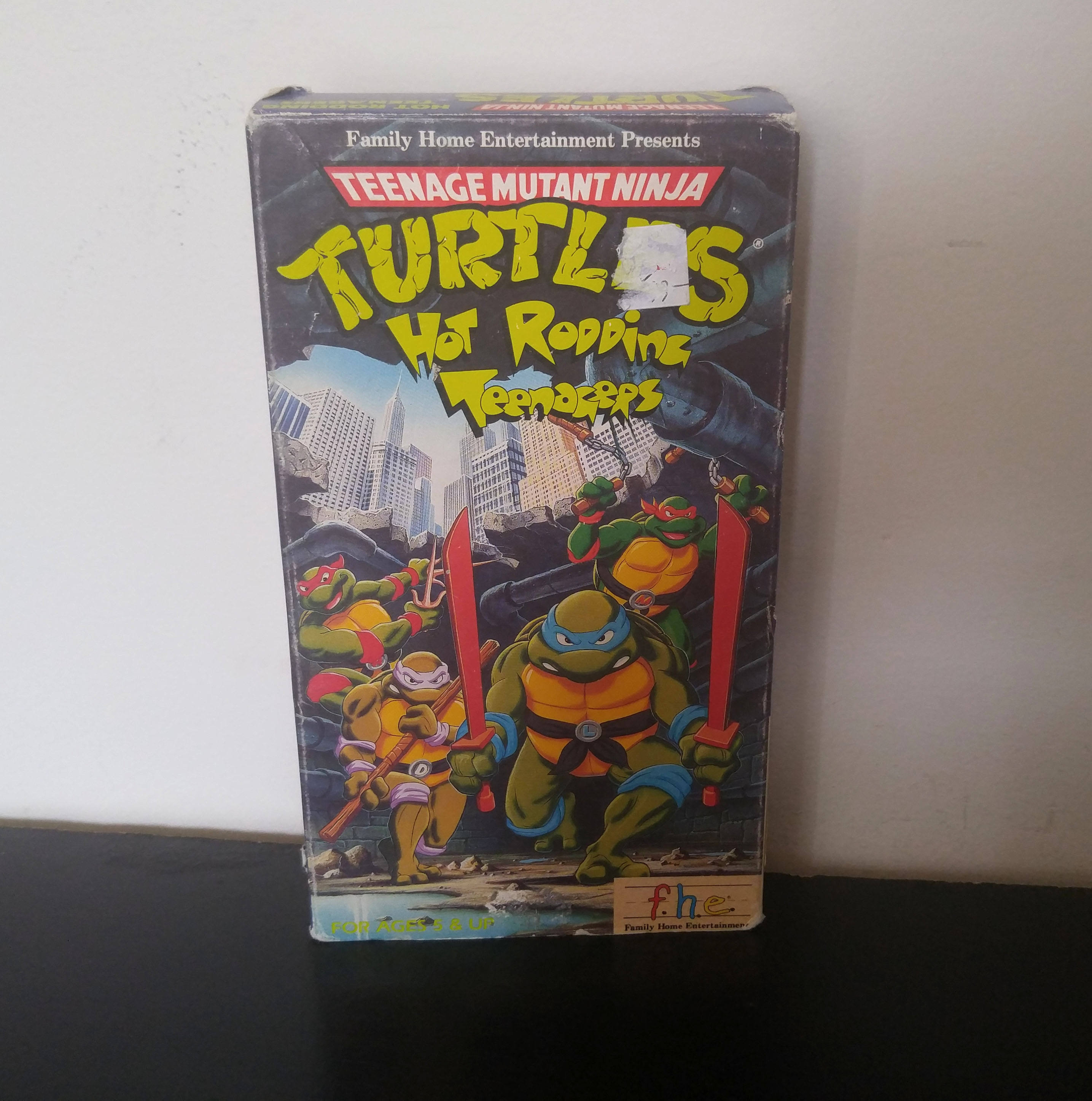 Teenage Mutant Ninja Turtles VHS 1987 Etsy