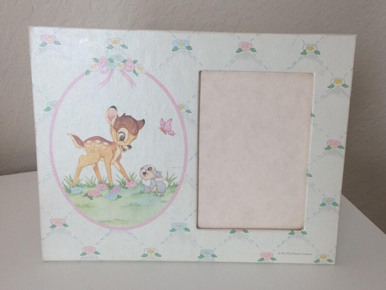 Vintage Bambi Photo Frame