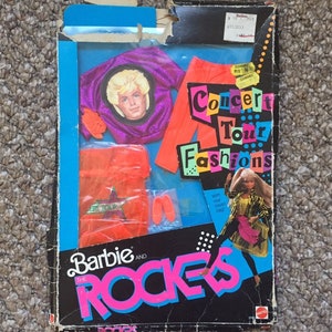 Mattel Barbie and the Rockers Kleding in Doos 1986