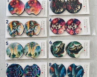 Custom Car Coasters