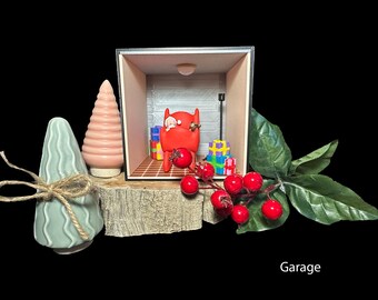 Garage-Mini themed holiday room