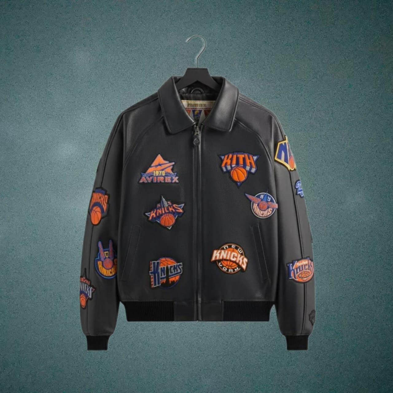 Nba Leather Jacket - Etsy