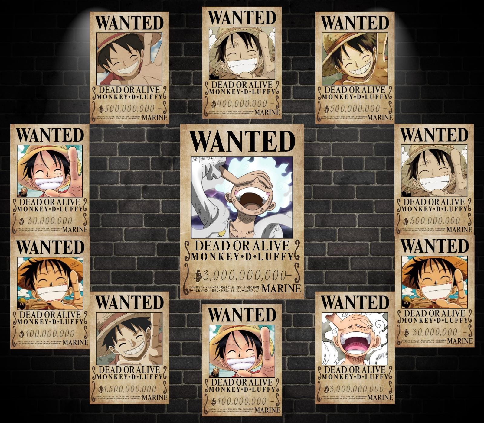 One piece poster - Etsy 日本