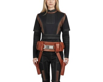 Bo-Katan Kryze Mandaloriański kostium cosplayowy - 4-częściowy strój mandaloriański dla kobiet