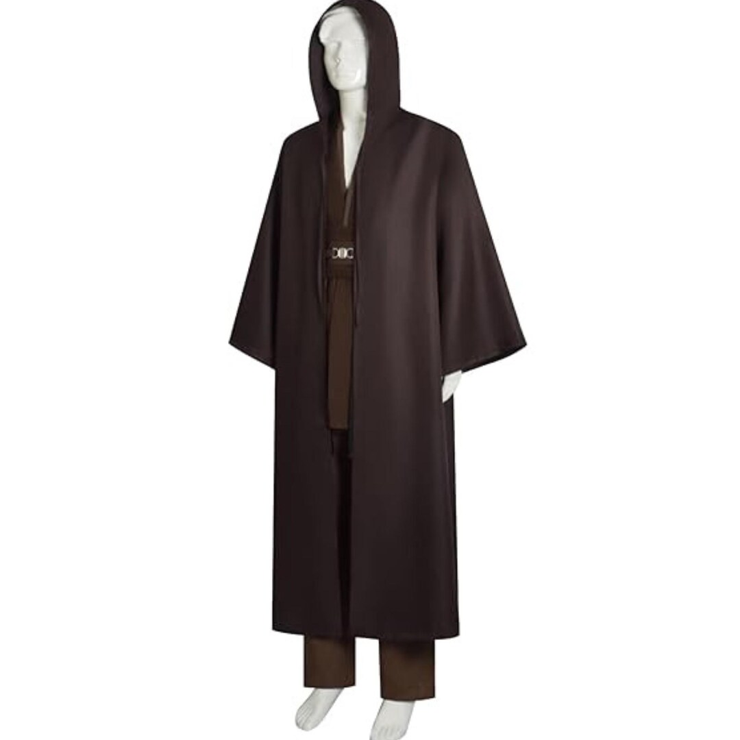 Anakin Skywalker Cosplay Costume Jedi Knight Tunic and Robe Set – Star ...