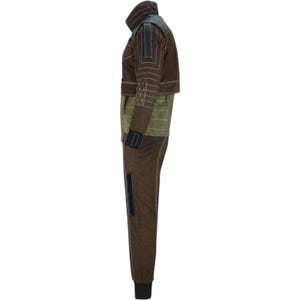 Din Djarin Mandalorian-kostym för män | Säsong 1 Pre-Beskar brun kostym | Star Wars Bounty Hunter Cosplay-present bild 4