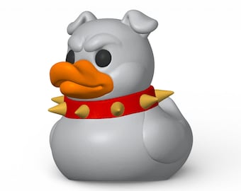Spike Duck Figurine | Punk Desk Toy