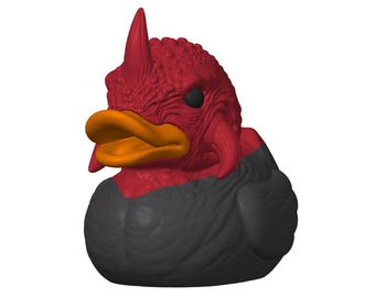 Reek Duck - 3D Printed Monster Rubber Duck, Fantasy Desk Decor