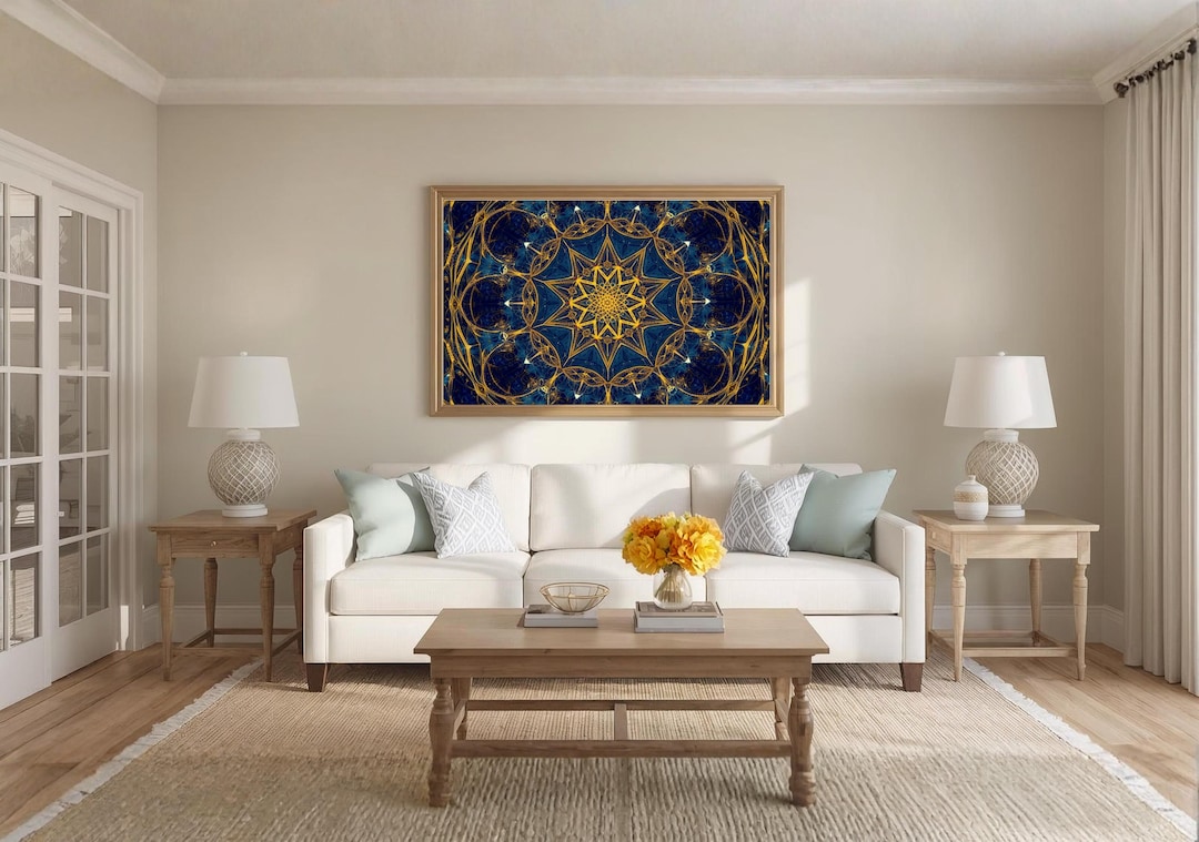 Sacred Geometry Mandala Art: Zen Yoga Decor (digital Download) - Etsy