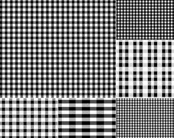 Gingham SVG PNG-bundel | Patroonclipart | Naadloos ontwerp gesneden bestanden voor Cricut Silhouette