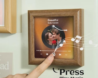 Custom Wooden Music Magnet That Plays Songs Without Phone