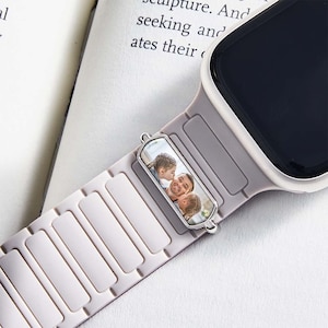 Photo Watch Band Accessory Smartwatch Slider Charm Gift