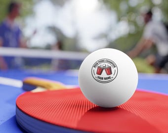 Personalized Beer Pong Balls Champion Set Beer Pong Accessories Ping Pong Ball Set Party Game Gift Tailgate Supplies