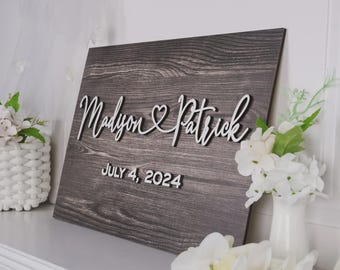 Personalized Wedding Welcome Sign Wood Wedding Sign Rustic Wedding Decor Custom Entrance Sign