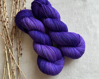 Grape Juice SW Merino Nylon 100g Skein