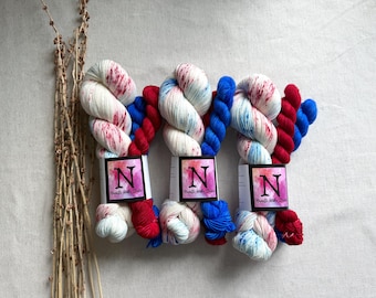 Patriotic SW Merino Nylon Sock Set