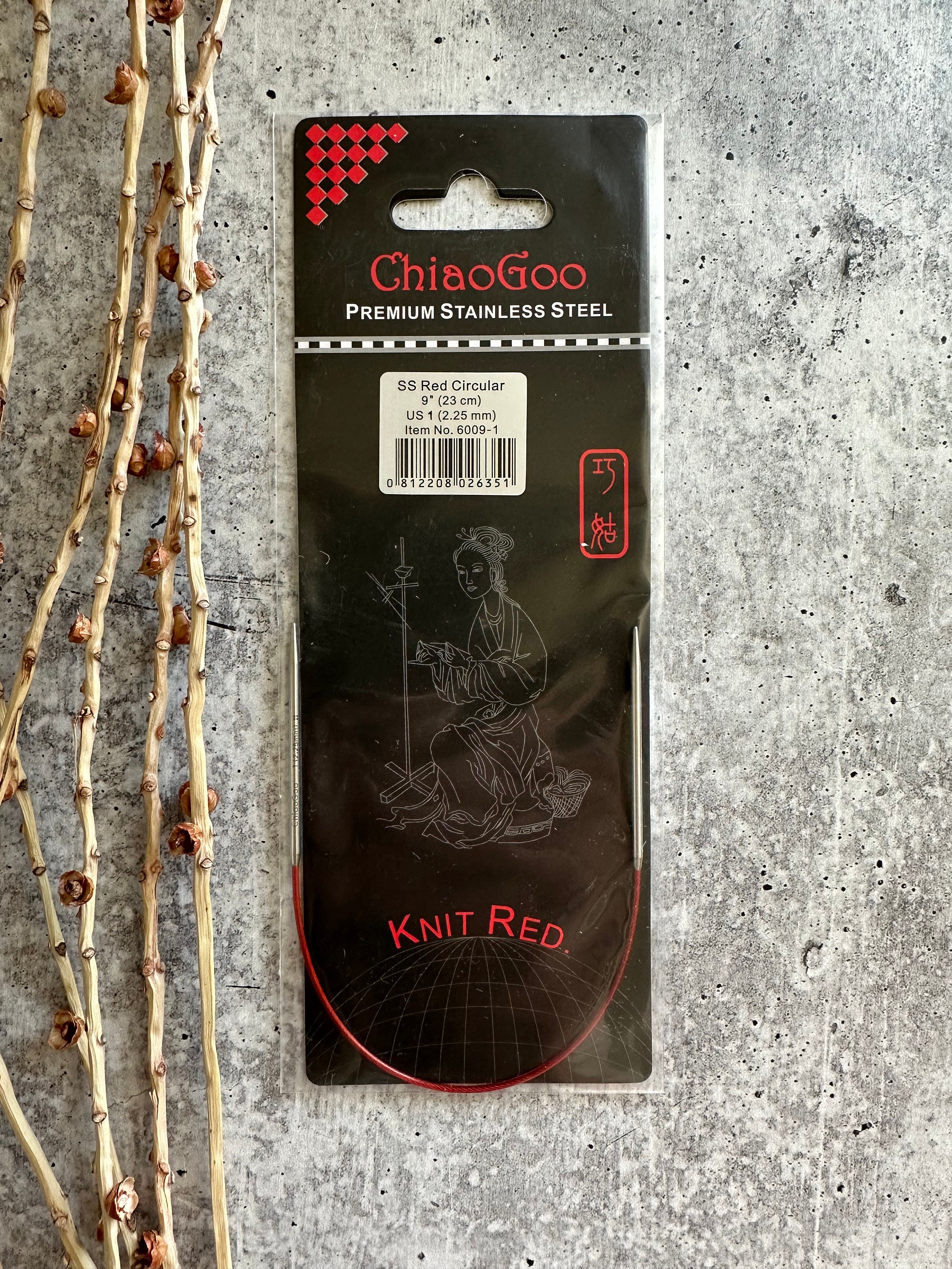 ChiaoGoo chiaogoo Knitting Needles Red Lace circular 47 inch