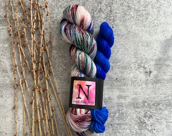 A Seattle Christmas | SW Merino Nylon | Sock Set | Crochet | Sock Knitting | Speckled Yarn | Fingering | DK | Sock Yarn |