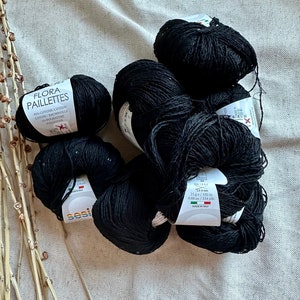 Sesia Flora Sequin Yarn Destash Sale