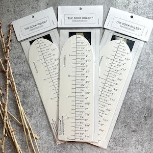The Sock Ruler | Knitting | Sewing | Crocheting | Knitting Accessory