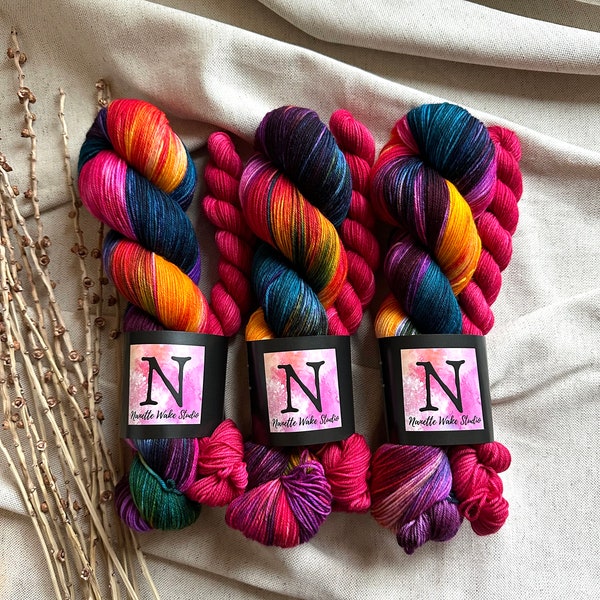 70's Vibe | SW Merino Nylon | Sock Set | Knitting | Sock Knitting | Fingering | Sock Yarn