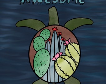 Turtley Awesome coloring pages