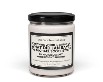 Vela perfumada WEIRD inspirada en The Office