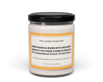 Vela perfumada BREAKUP inspirada en Friends